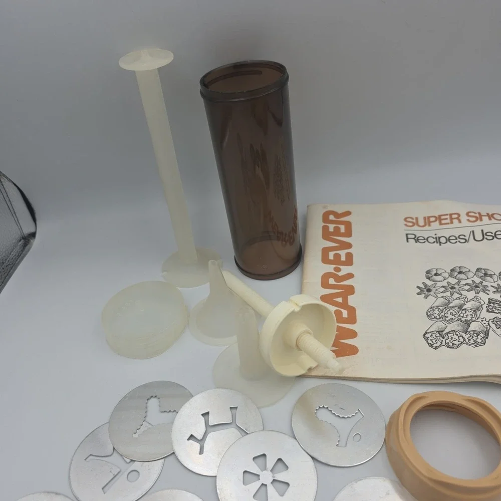 Vintage Wear Ever Super Shooter Electric Cookie Pastry Press Gun TESTED WORKS